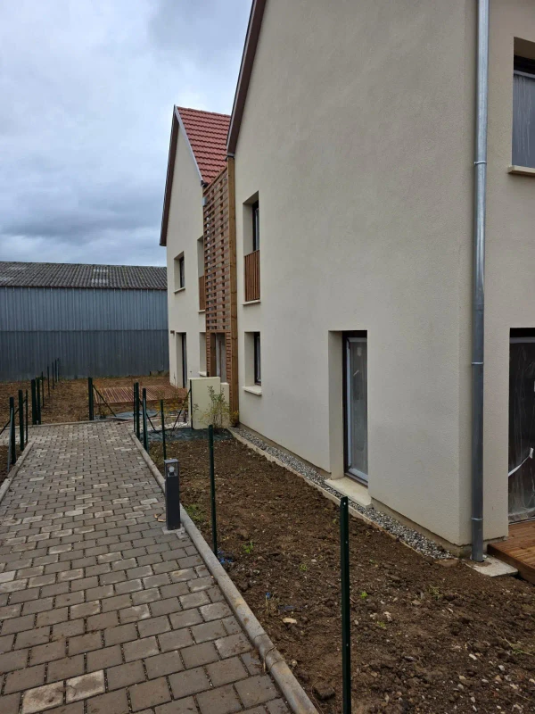 Dorlisheim bardage bois allée terminée
