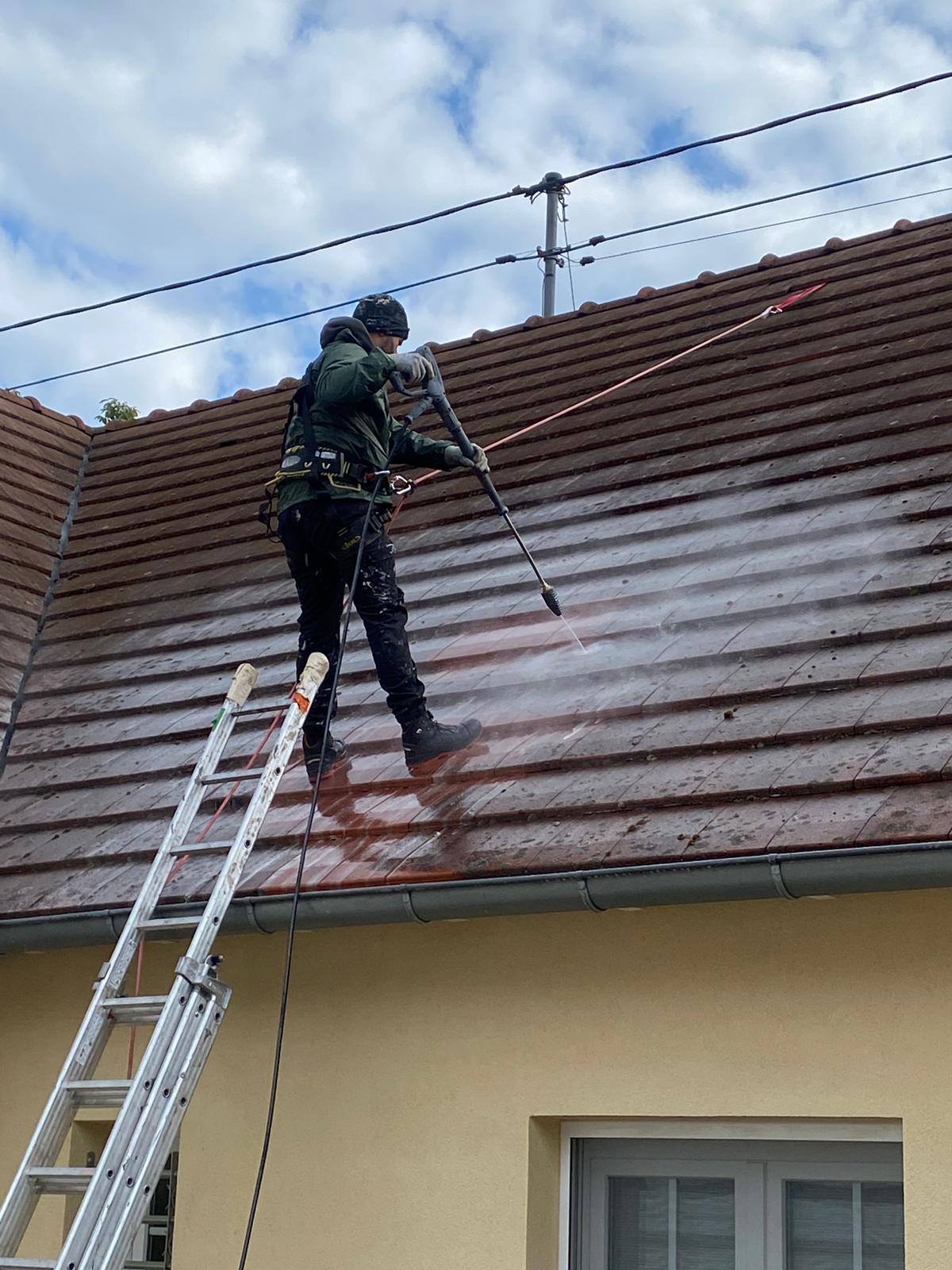 Nettoyage tuiles Zinswiller